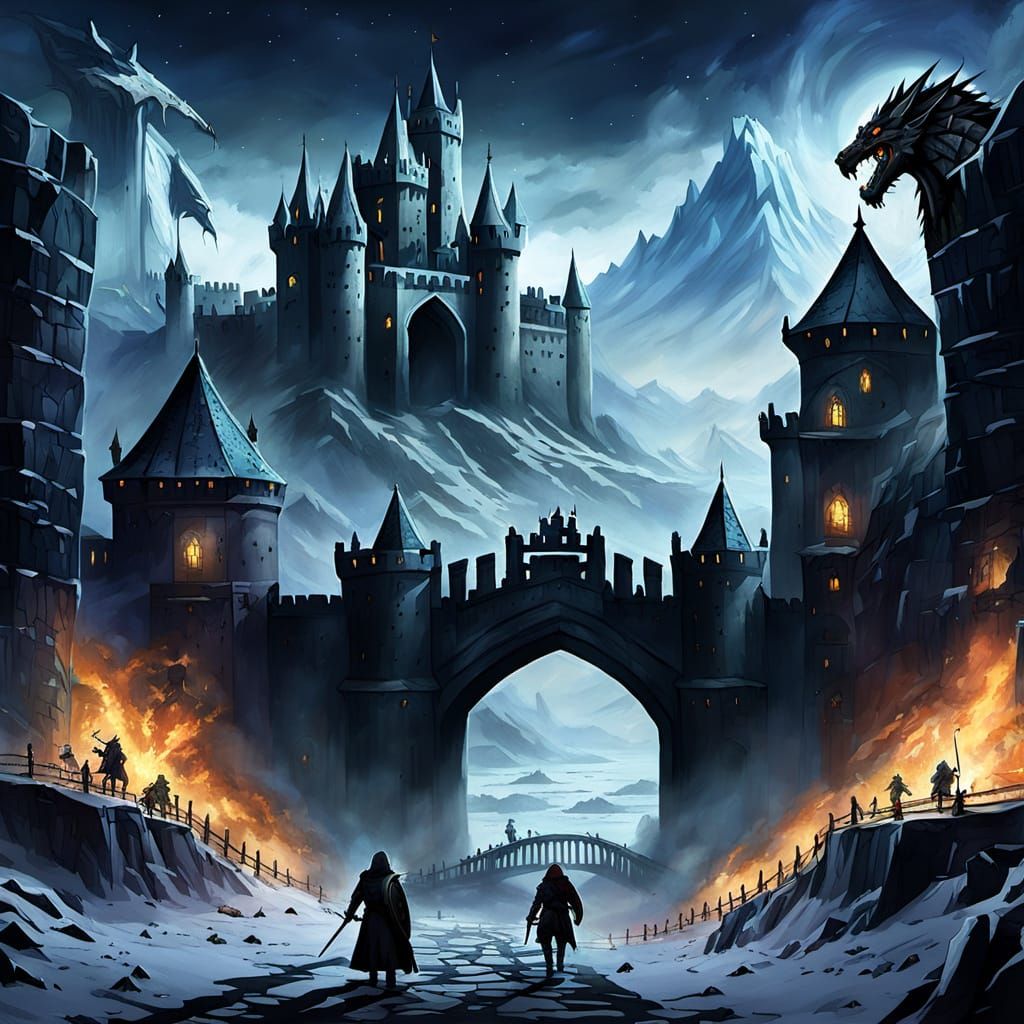 Jon Snow Rides to Battle Beside Night King's Army