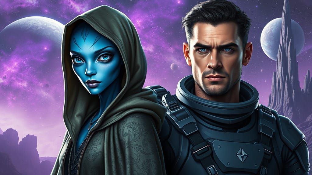 Alien Girl Meets Human Man in Stunning Space Odyssey