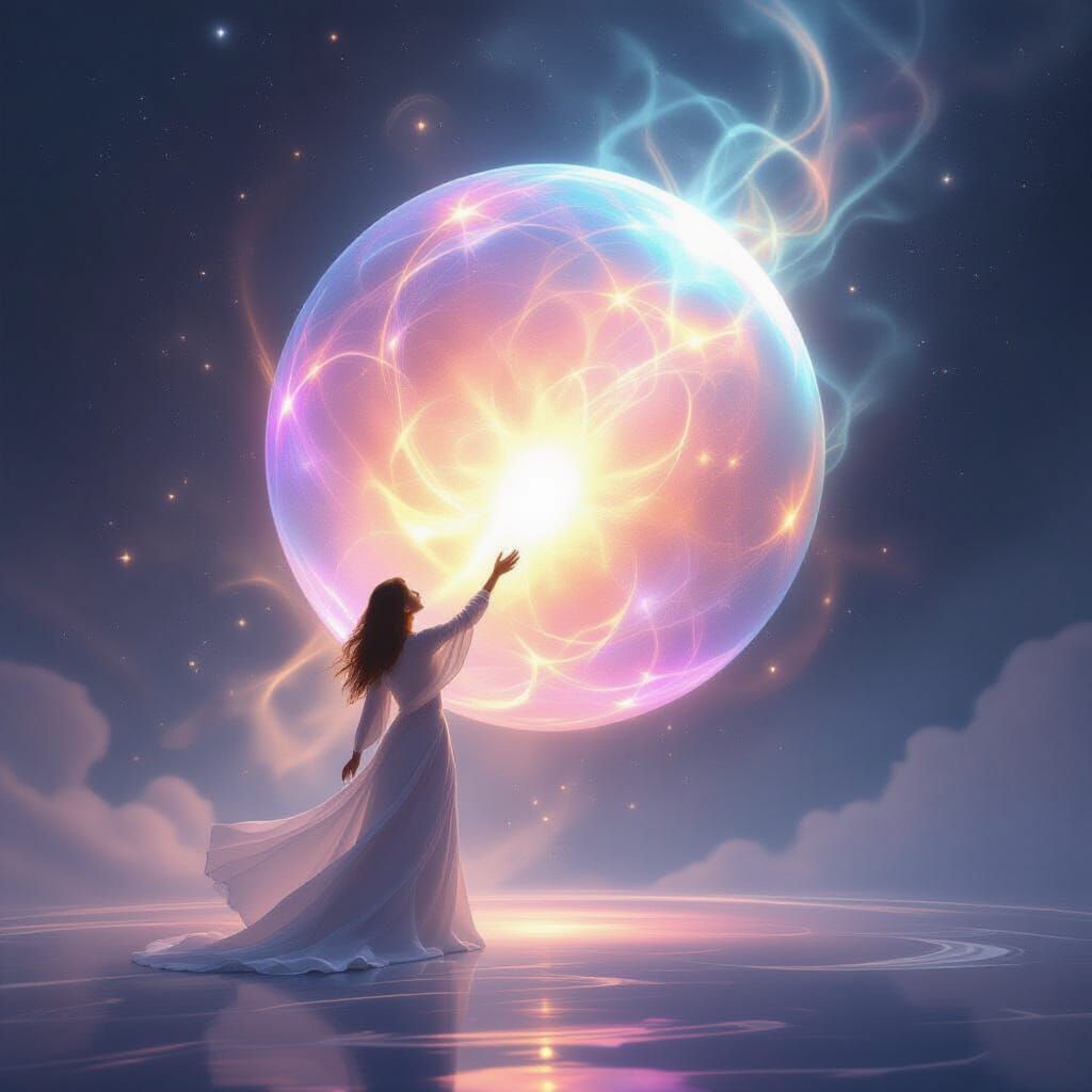 Radiant Soul Clearing Dust, Revealing Inner Light