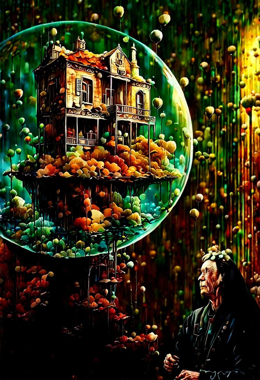 Magical Biological Prism with Dreamy Ethereal Effects