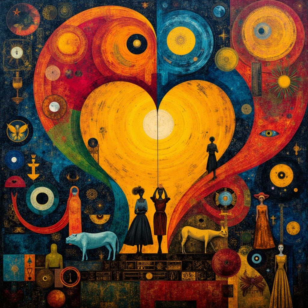 Love and connection with nature, the cosmos, animals and good people;  ...