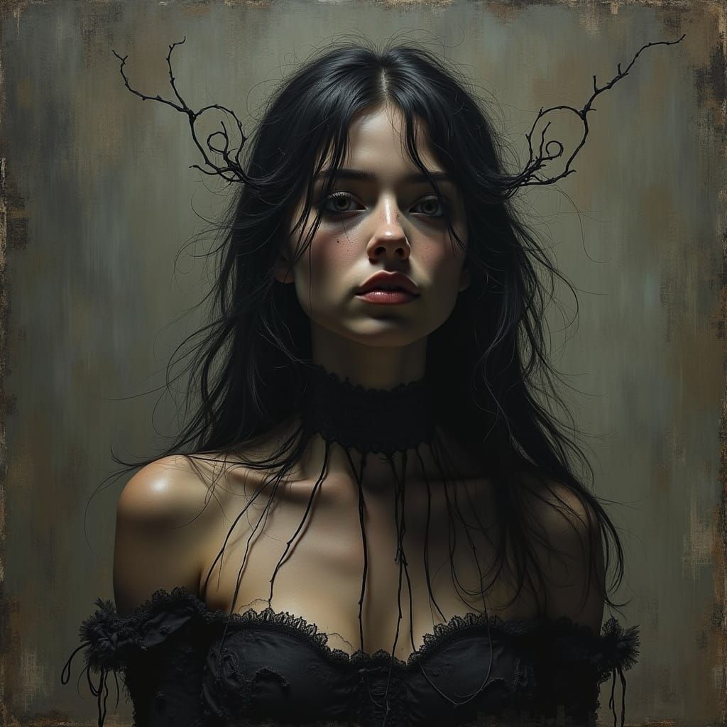 Surrealist Masterpiece: Flawed Existence in Abstract Style