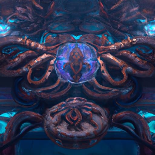 Venusian Ocean Ruler with Symmetrical Vitiligo