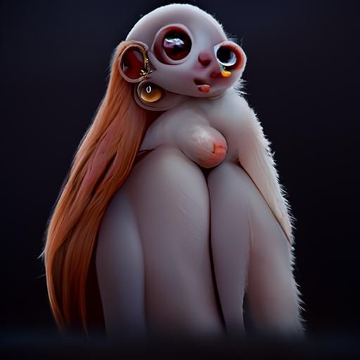 Detailed Fantasy Character Concept Art in 8k