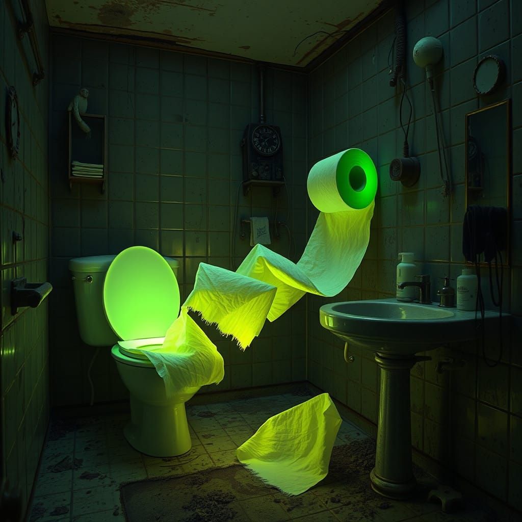 Twisted Bioluminescent Toiletries in a Gritty Post-Apocalypt...