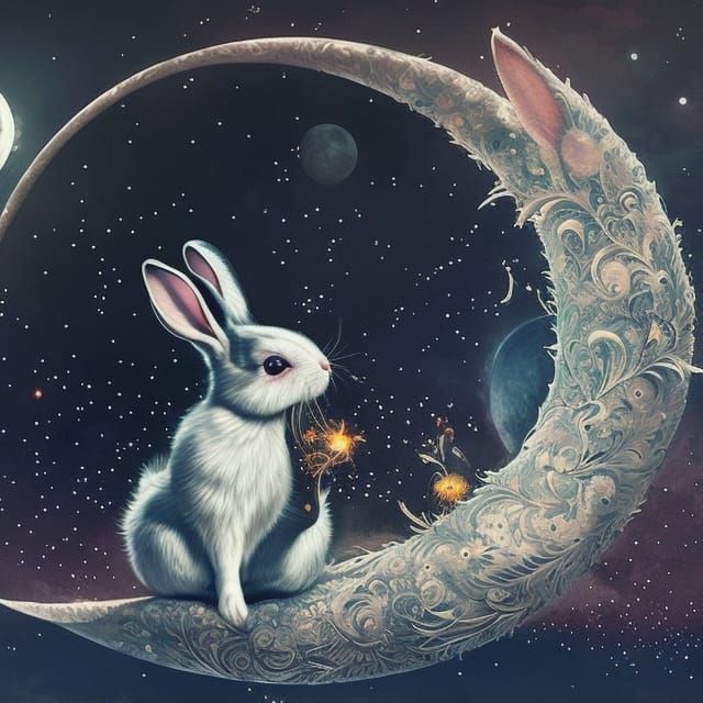 Bunny of the crescent moon