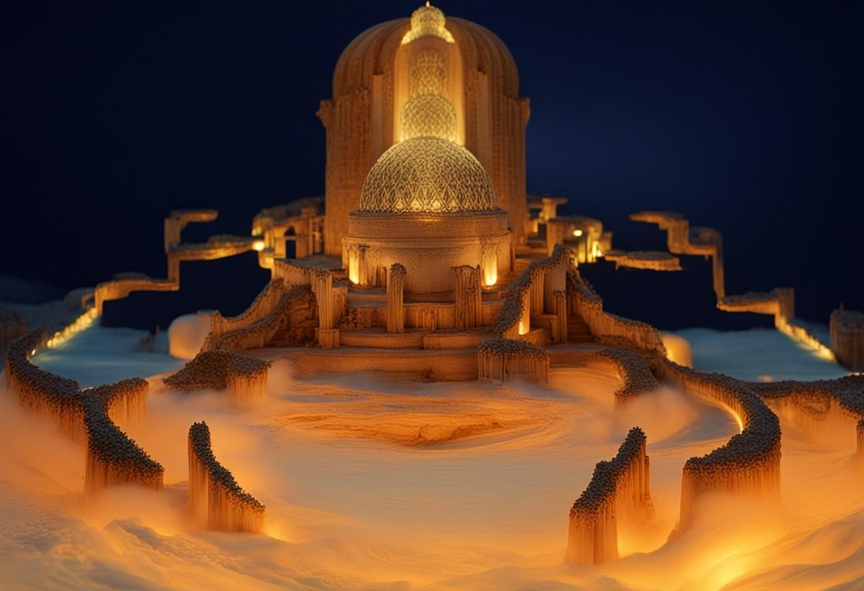 Temple in the Desert