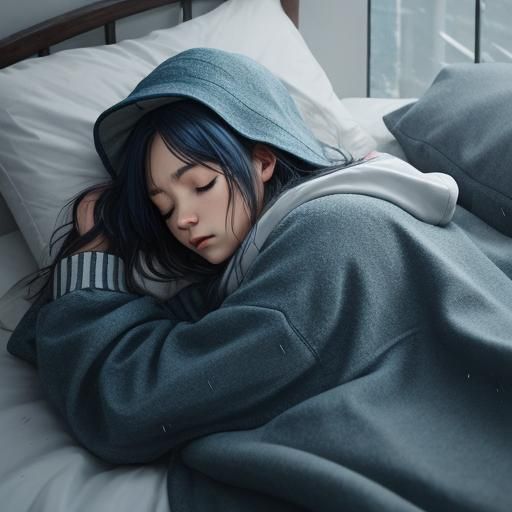 Abstract Image of Sleep Cold Rain Complex