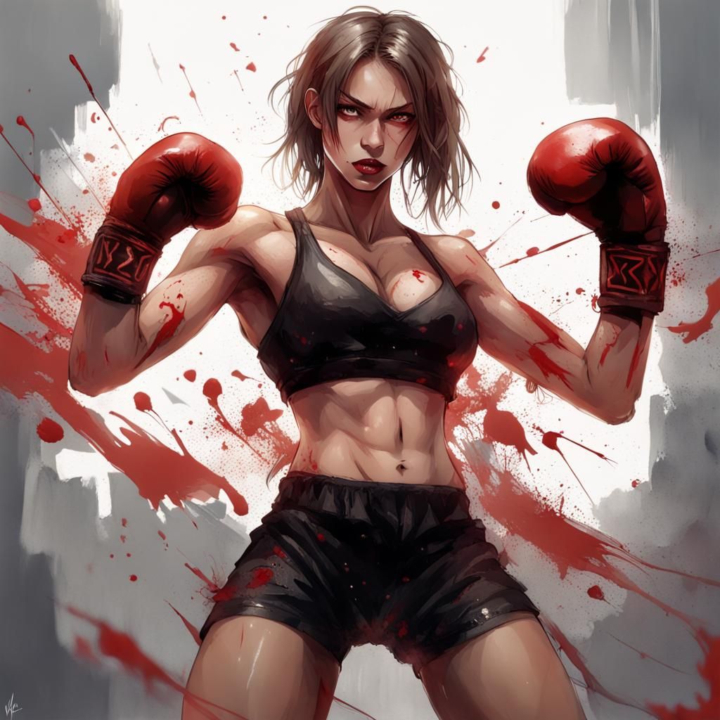 Proud of being a French boxing warrior