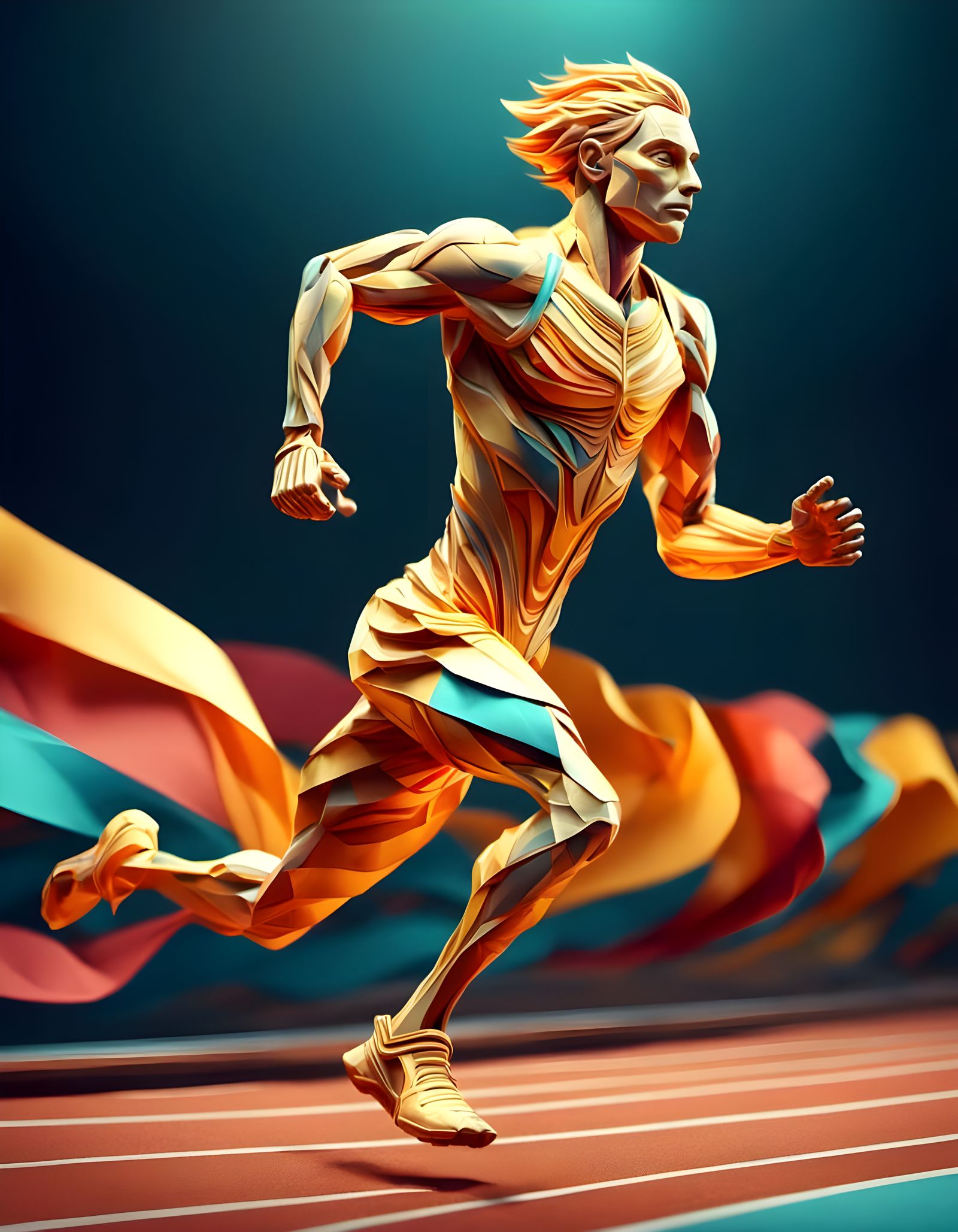 Paper Runner: An AI Interpretation