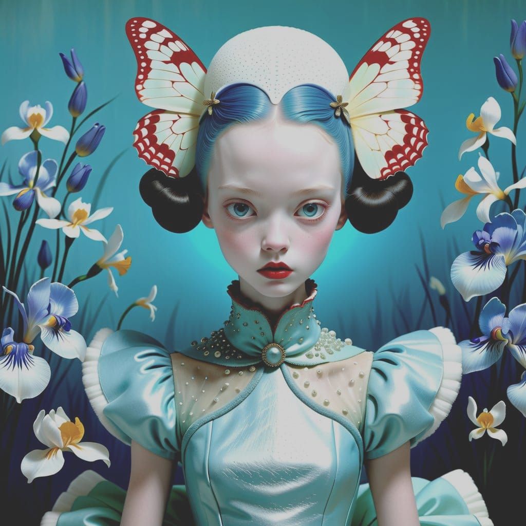 Fairytale Portrait in Digital Art Style