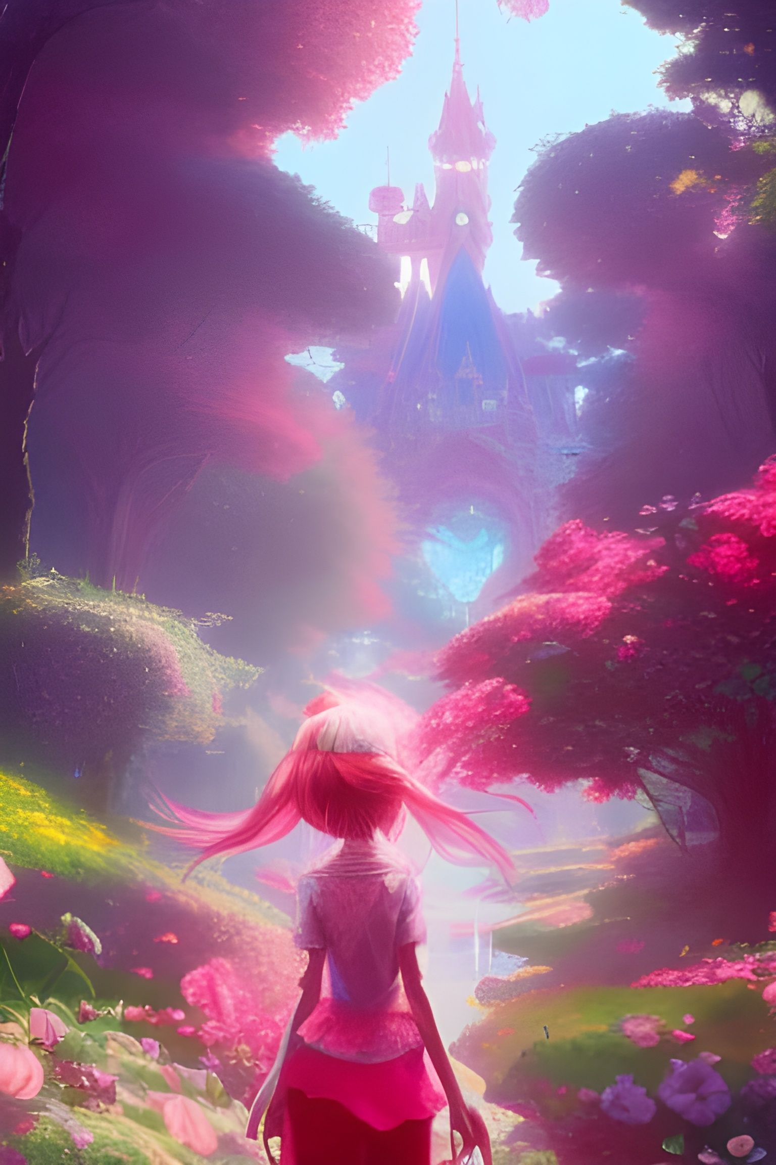 Rose in a Miraculous Fantasy Land