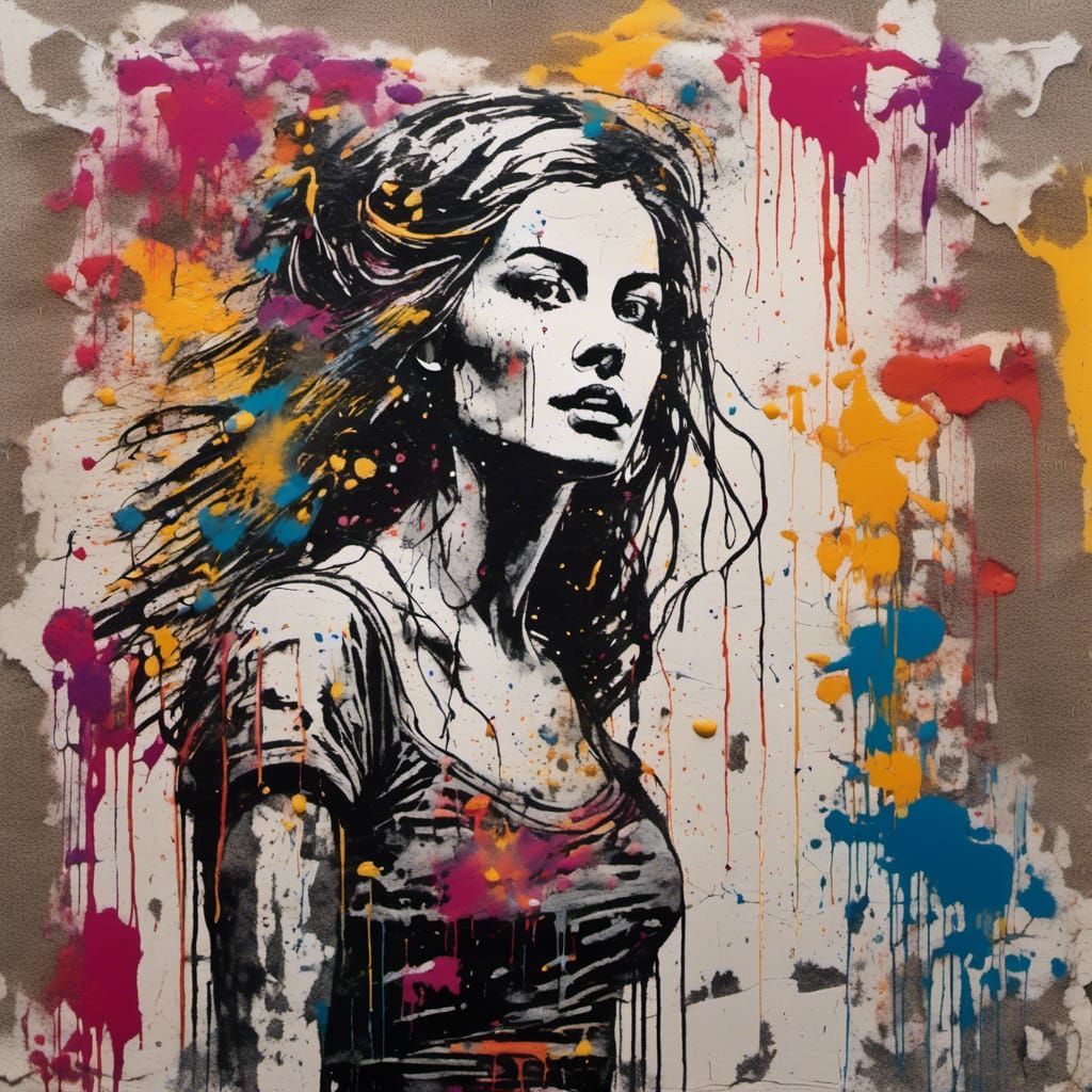 Street Graffiti Pop Art