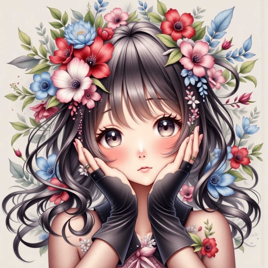 Euphoria<lora:Charstel Flux:0.5><lora:Redlit Flux:0.5><lora:...