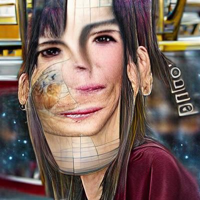AI Generated Portrait: Sandra Bullock and Julia Roberts