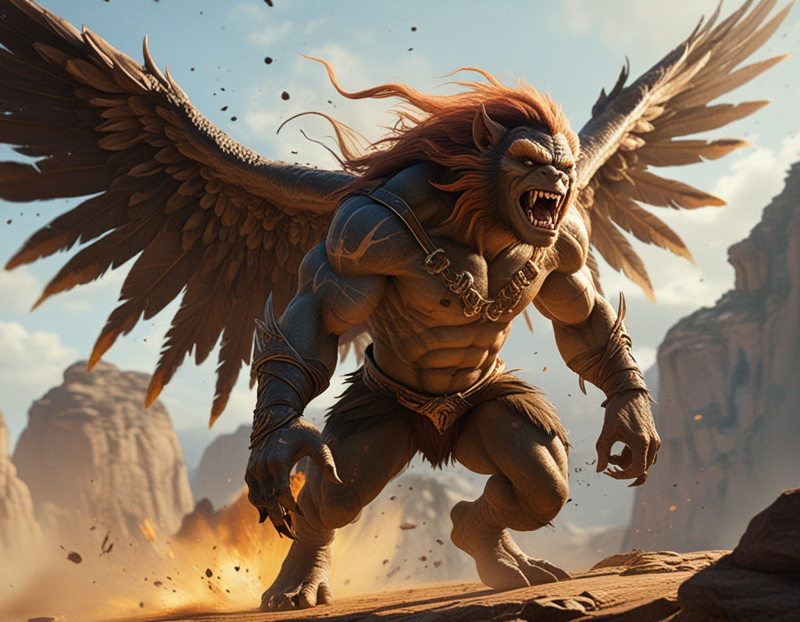 Frang. Flying pixitroll