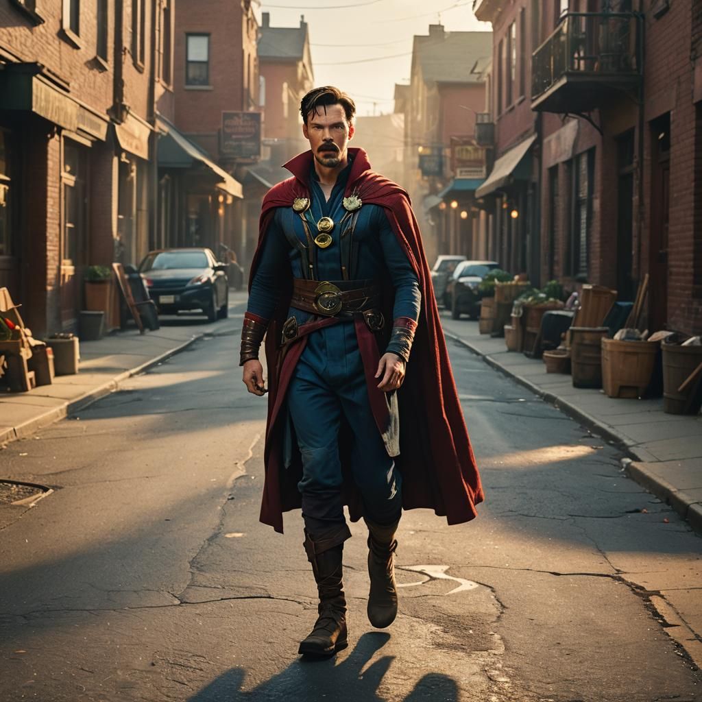 Doctor Strange Cosplay: Cinematic Film Still