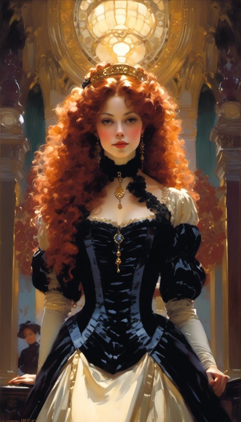 Isolde, Exotic Queen in Victorian Style