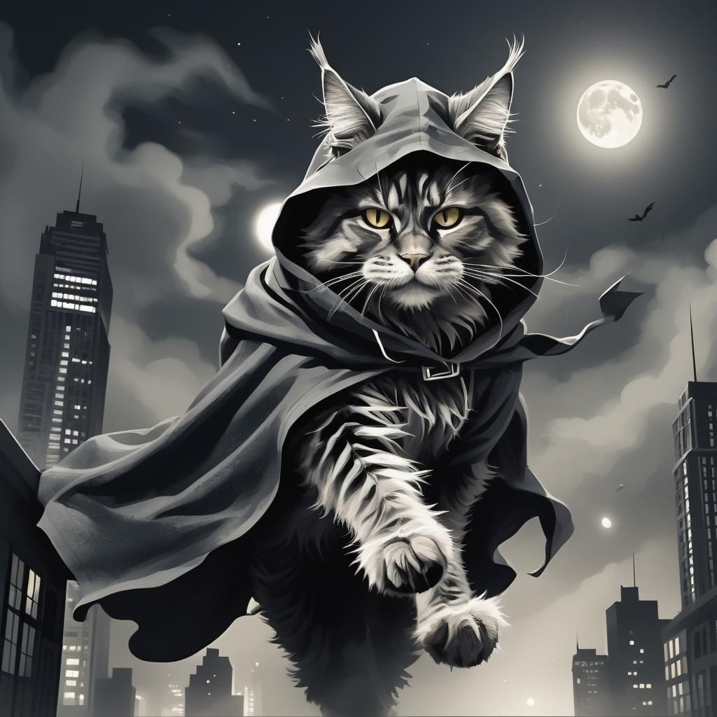 Batcat, Animal superheroes DC, cat superhero