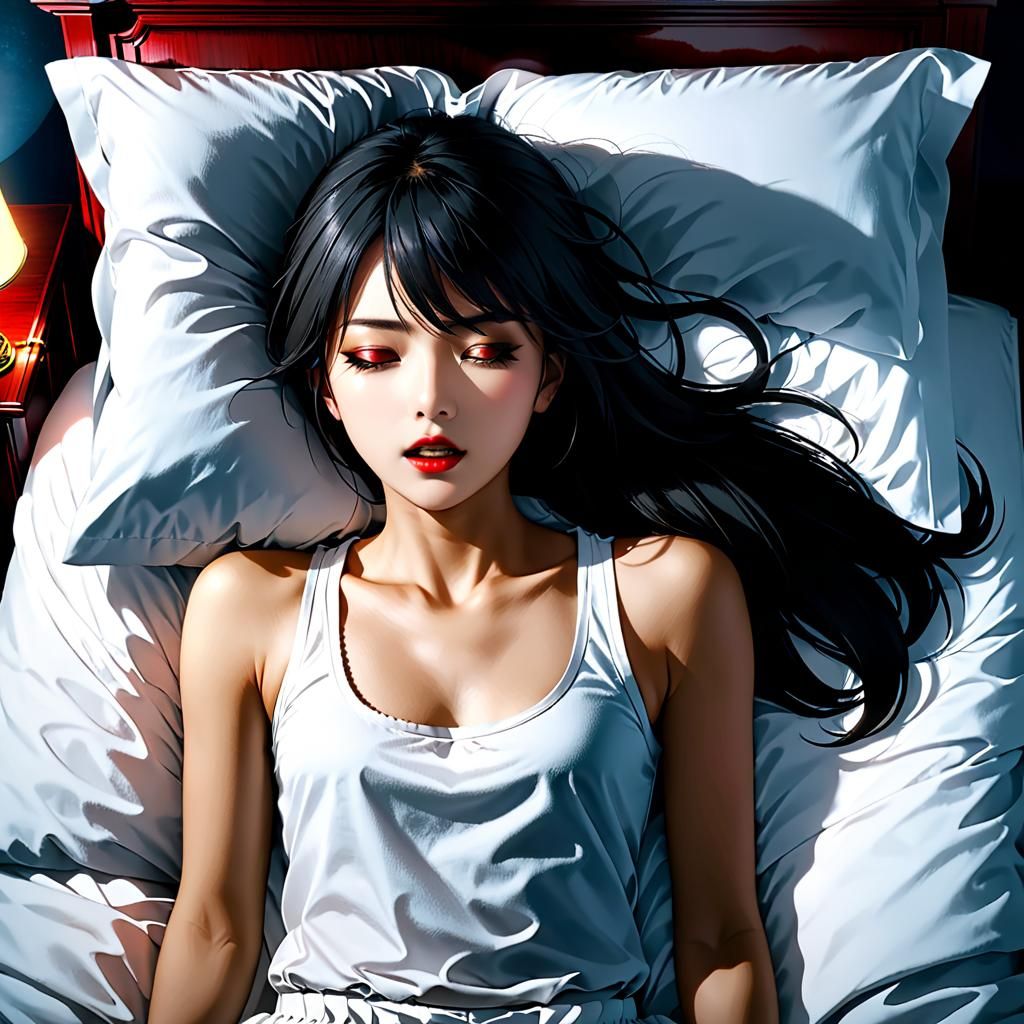 Surreal Awakening: Emergence from Darkness in Digital Art