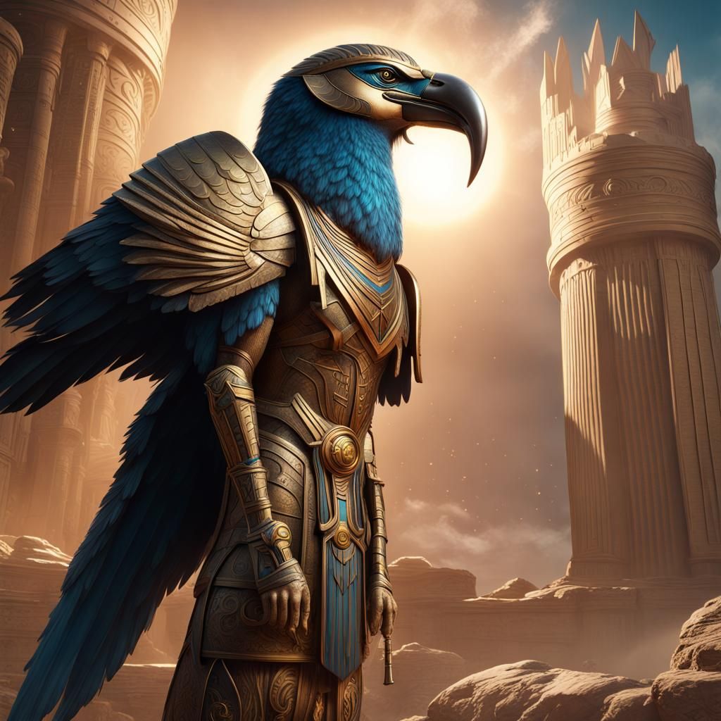 Horus, the Avian God of Egyptian Mythology