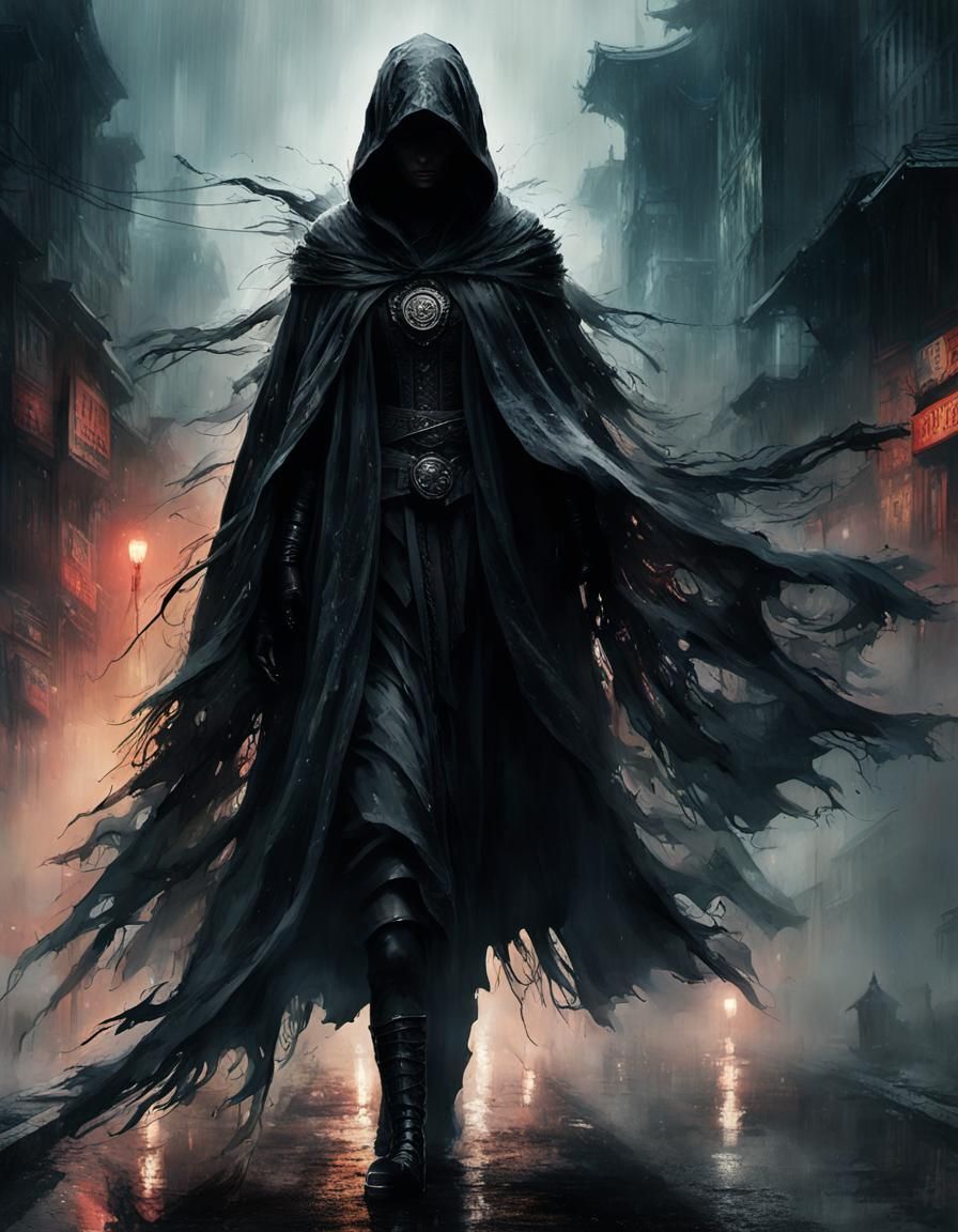 Tattered Urban Wanderer