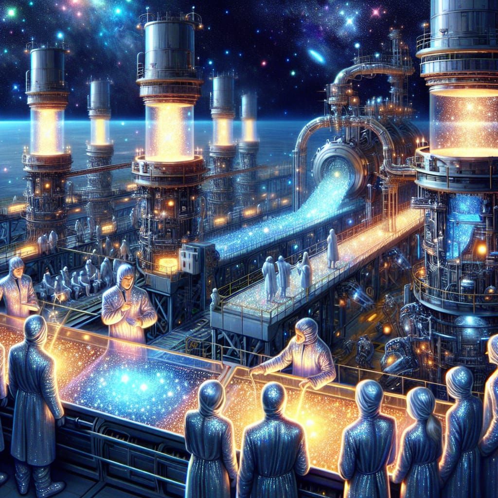 Cosmic Star Factory Tour in Space