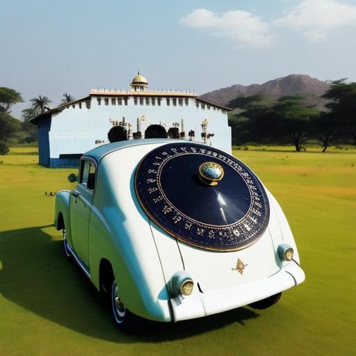 Indie Taj Mahal: Stylized Architectural Art