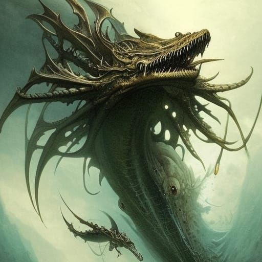 Hydra Emerges: A Dark Fantasy Masterpiece