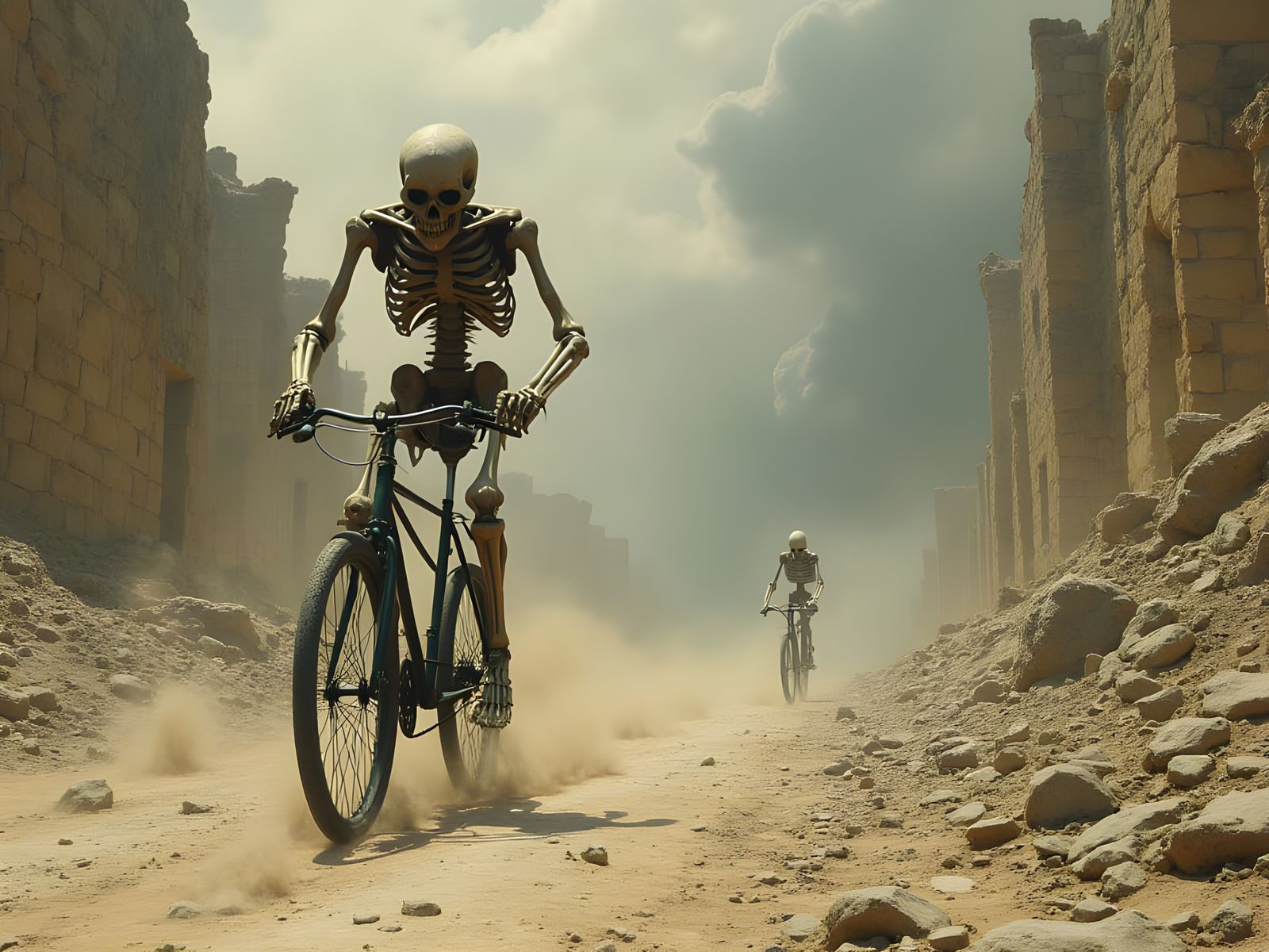 Sure we had an apocalypse. But at least they kept the bike l...