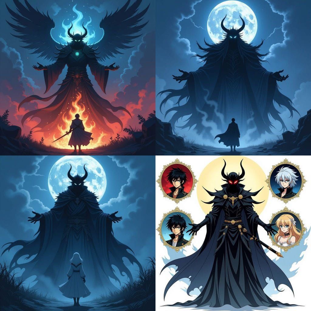 Dunkelheit, Creator of Chaos, Emerges in Anime Style