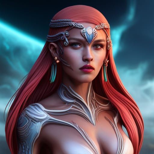 Parallel Universe: A Gorgeous Woman Realized