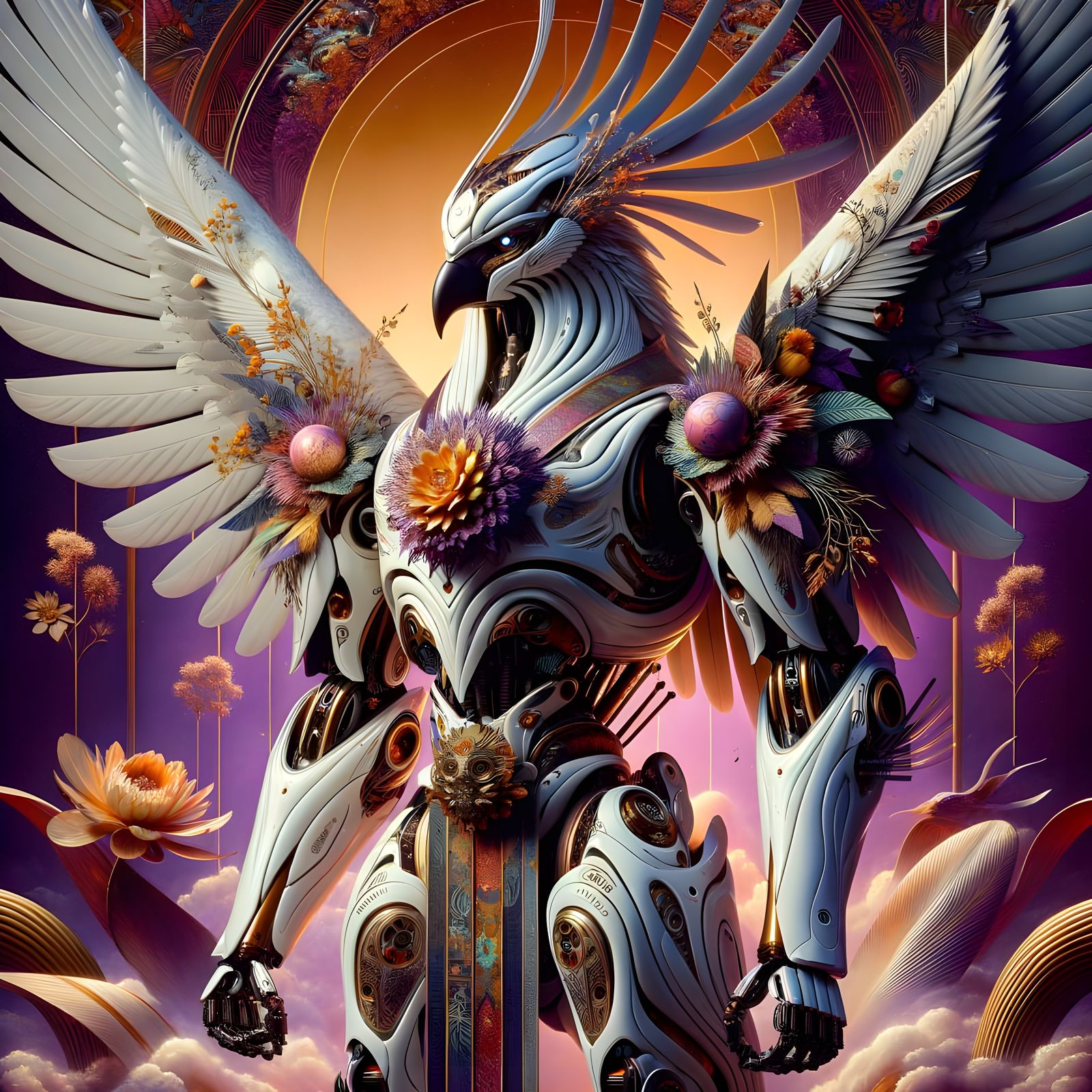 GUNDAM CHOCOBO PURPLE