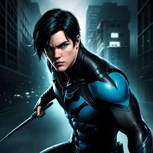 Nightwing Movie Poster: Jesse McCartney as Hero