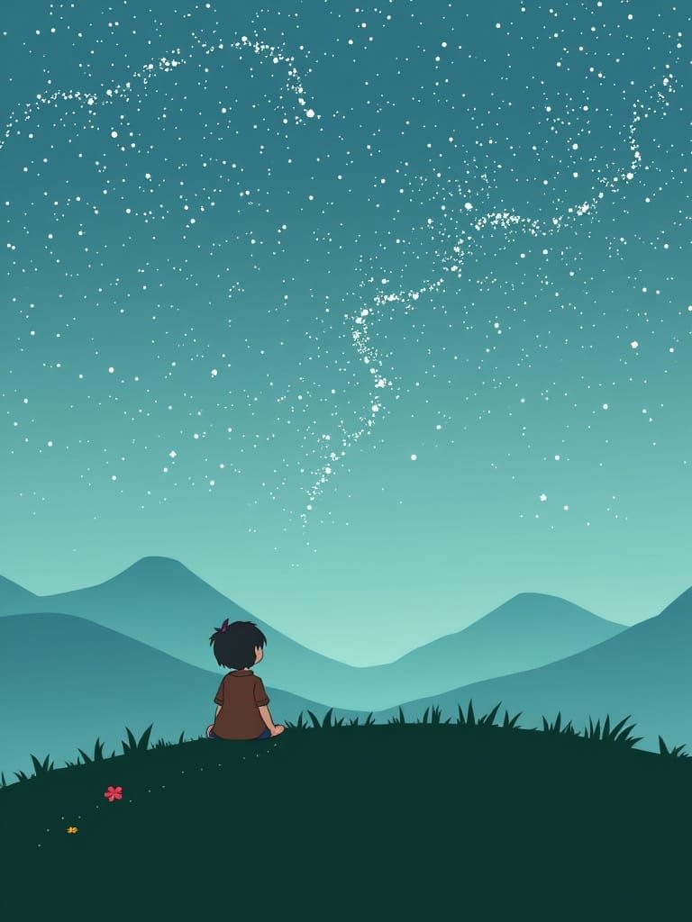 Surreal Anime Dreamscapes in Whimsical Style