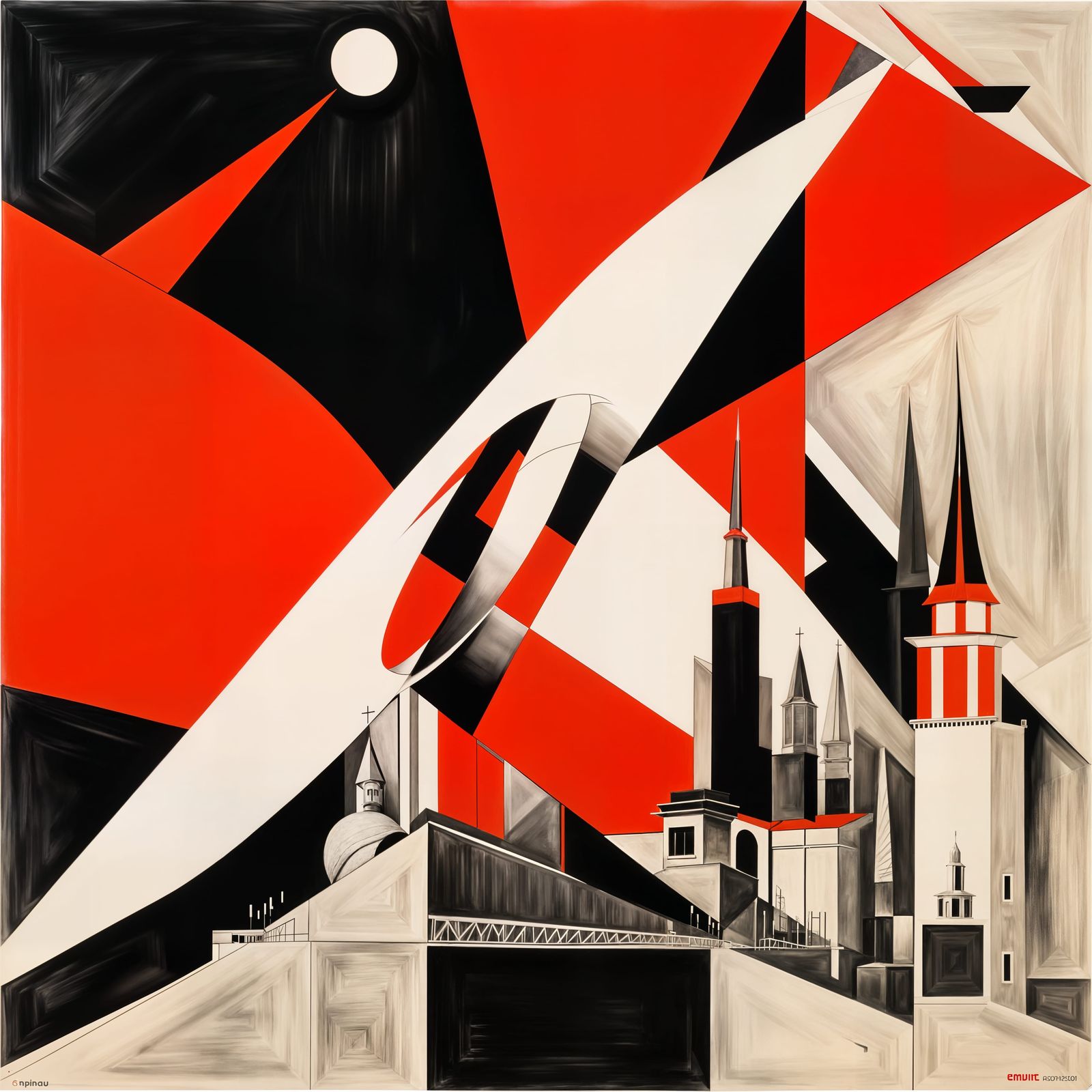City 2 (Suprematism 5)