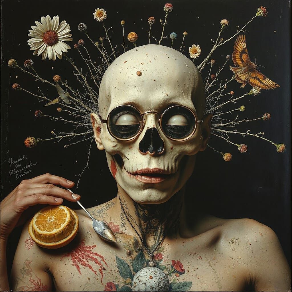 Dark Dadaism: A Gothic Fusion of Artistic Visions