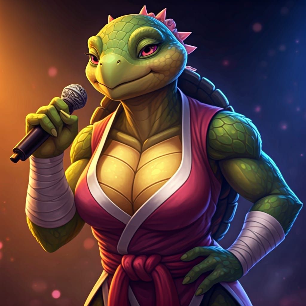Anime Ninja Turtle Concert Keyframe