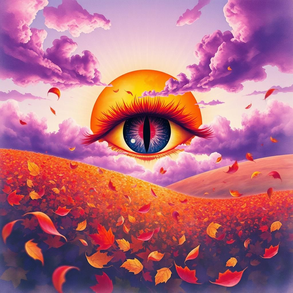 Surreal Autumn God Reveals Winter Landscape