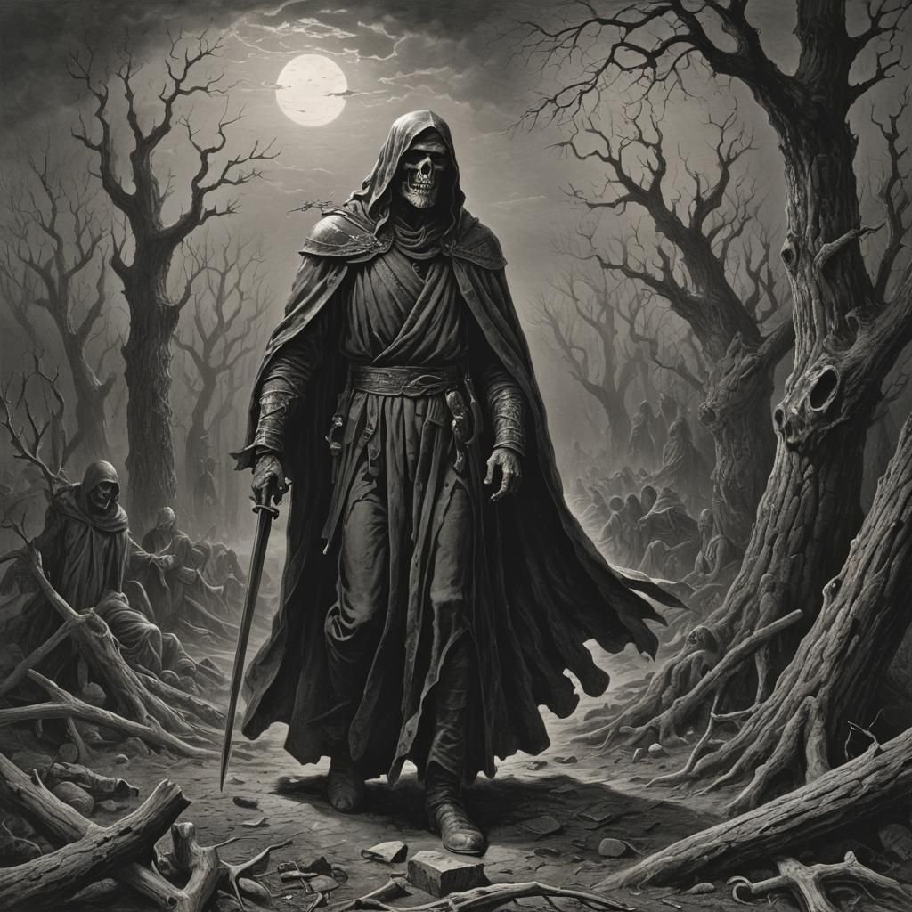 Gothic Prophet's Sacrifice: A Dark Vision