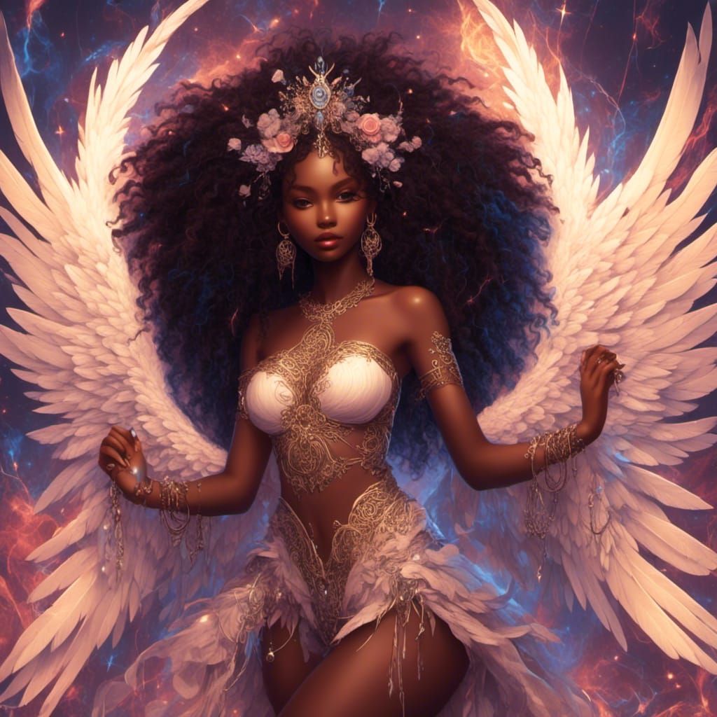 Unconventional Angel Generated by AI