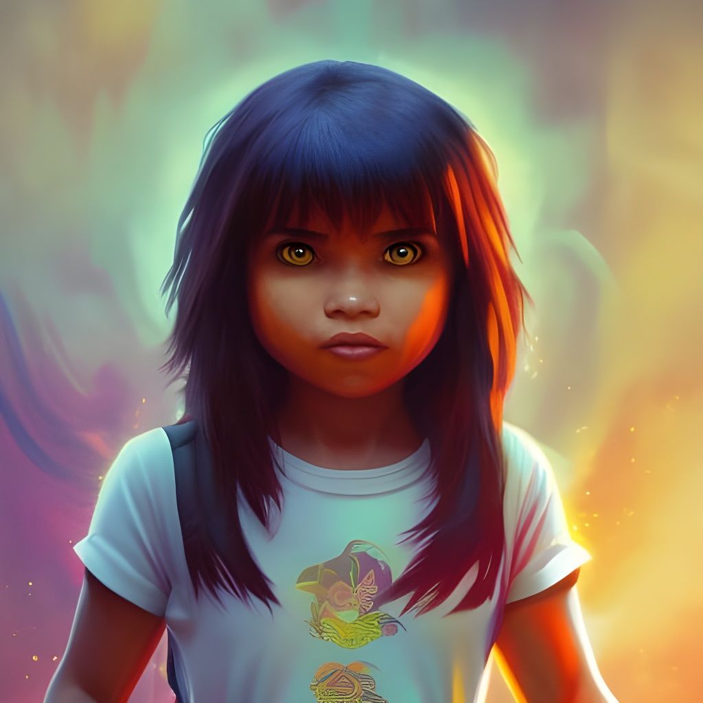 Demonic Dora Portrait in Unreal Engine 5