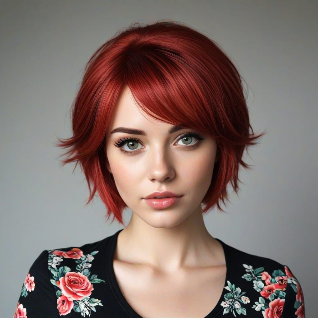 Hyperrealistic Portrait of a Beautiful Person