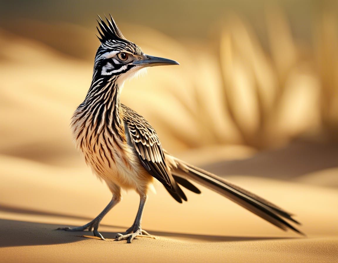 Roadrunner in Sunlight