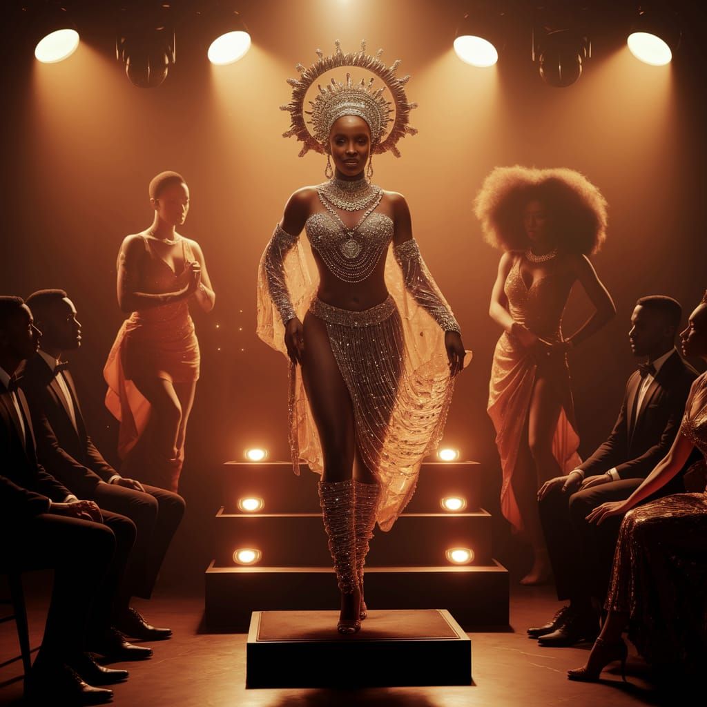 Sultry Kenyan Goddess Performs in Afro-Jazz Club