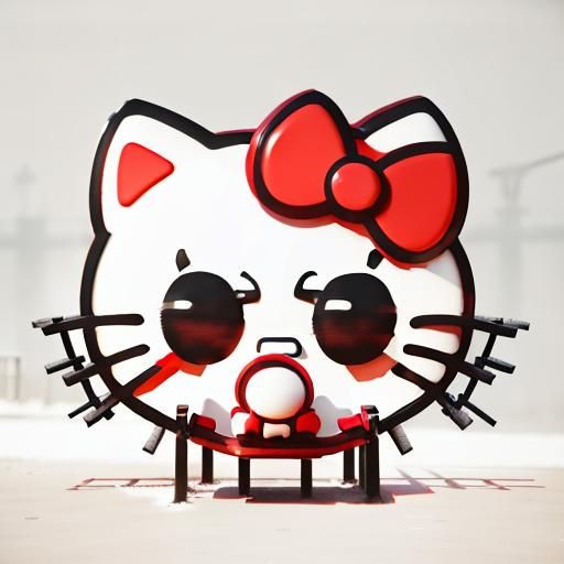 Although it's unconventional to picture Hello Kitty as a bul...