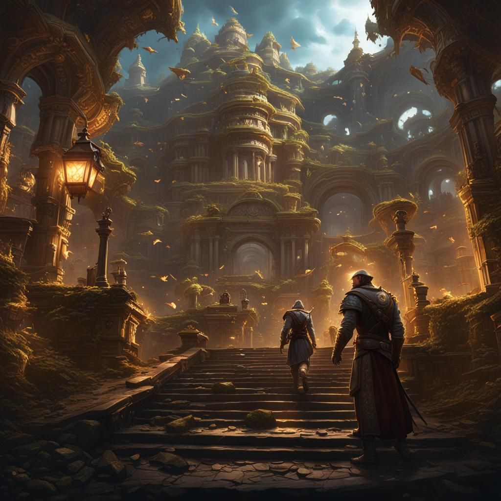 Dark Fantasy Success: Hyperdetailed Art in 8k