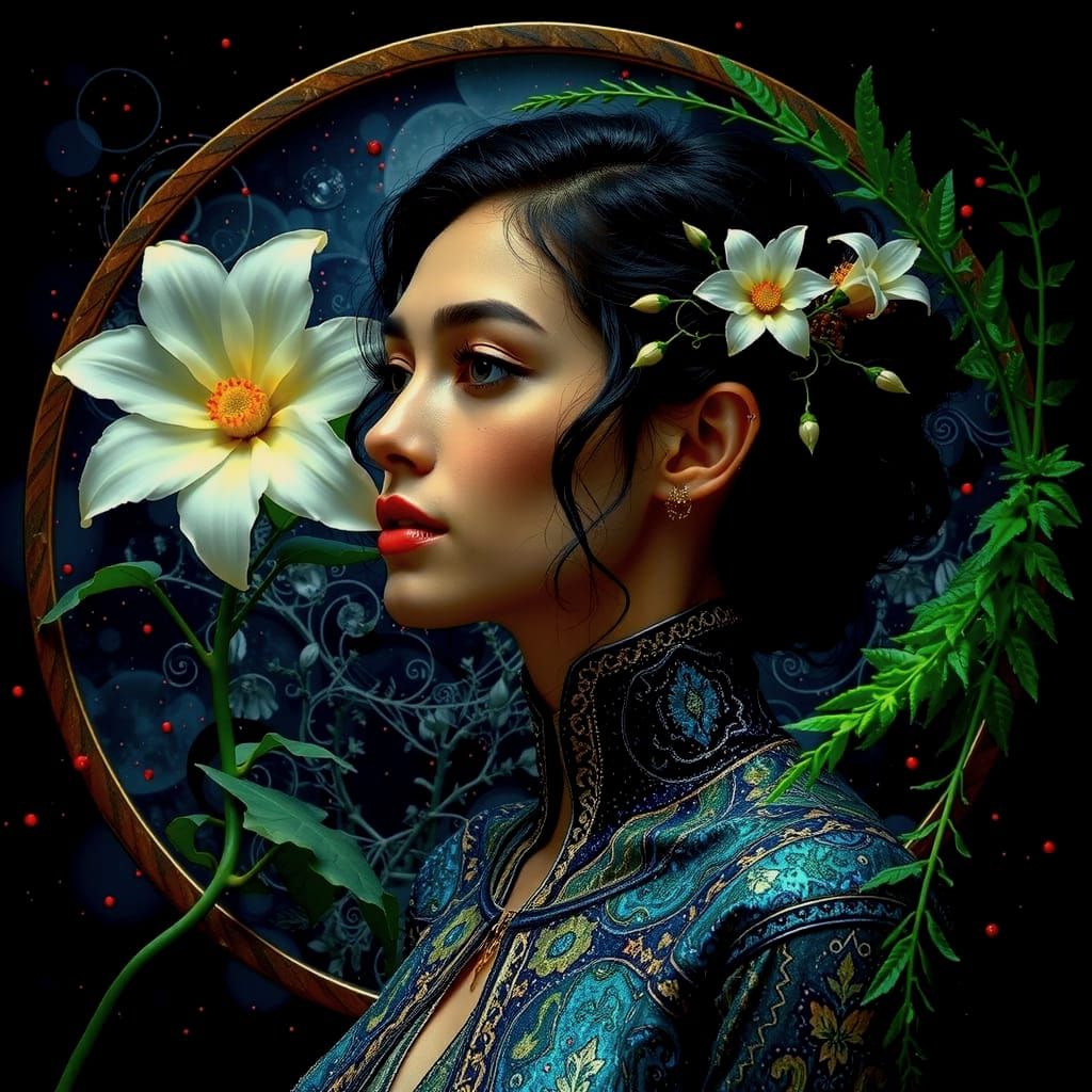 Spectrum of Red Hues in Digital Art