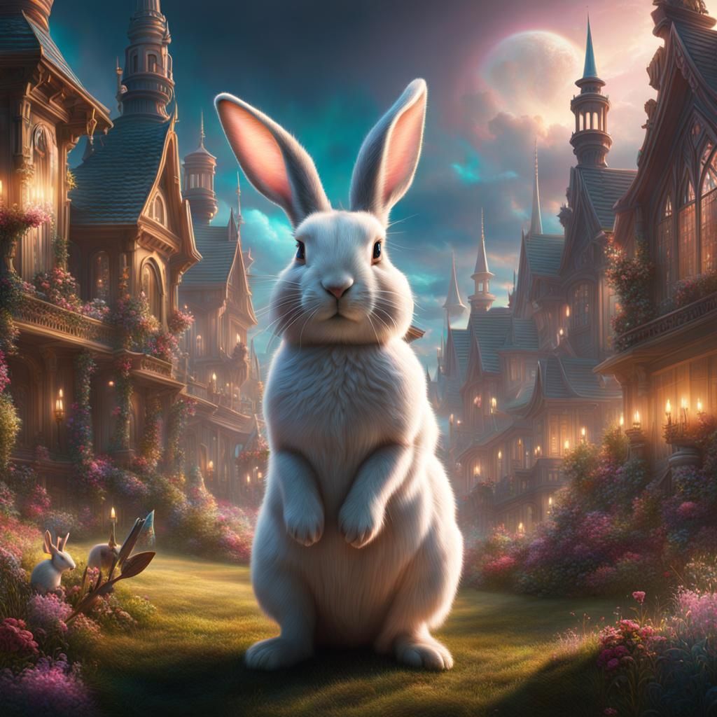 Bunnicorn Convention: Rabbits with Unicorn Horns