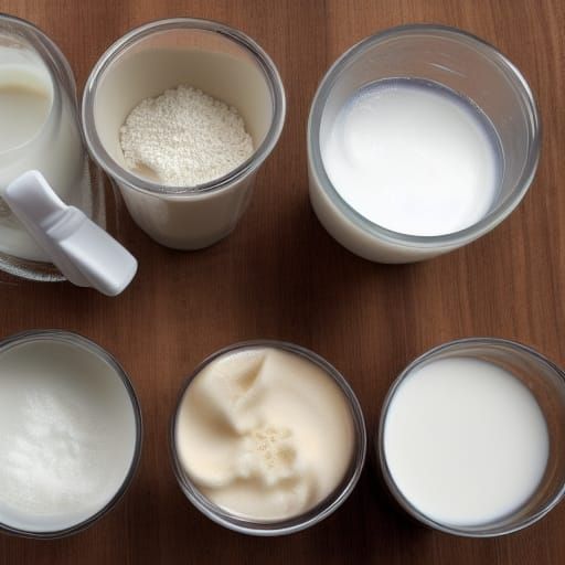 Minimalist Milk Still Life